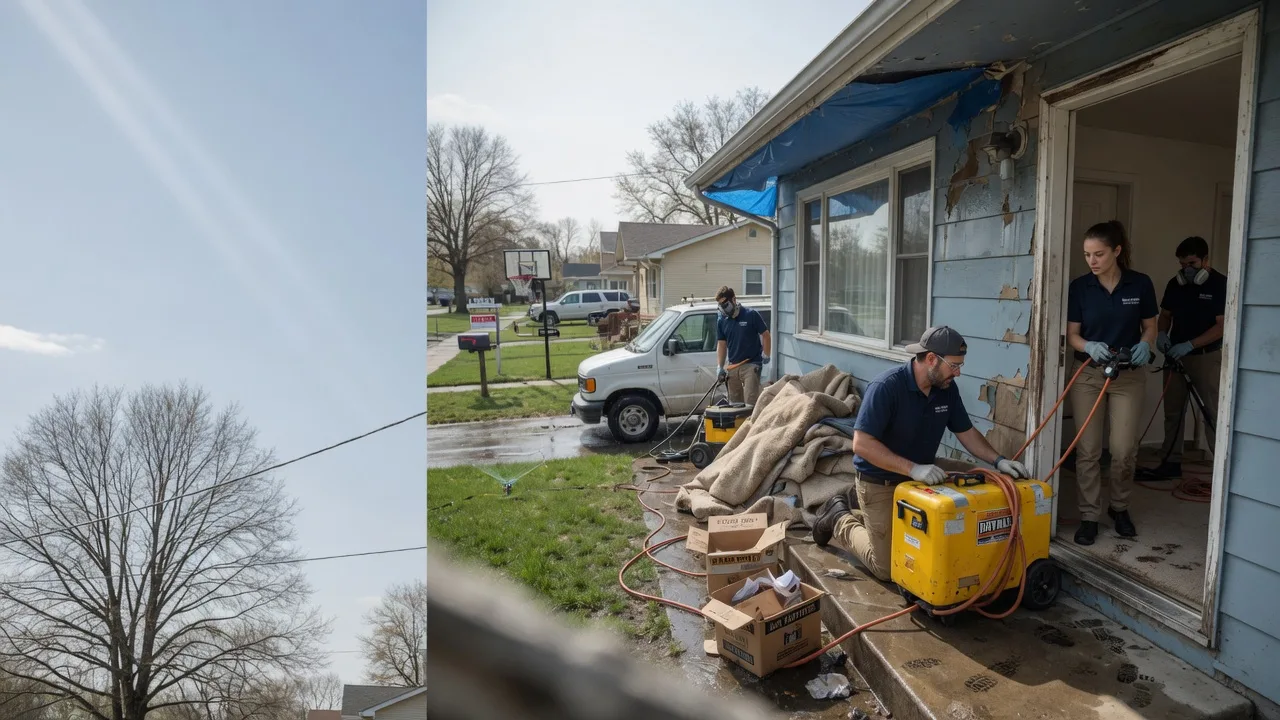 Basement Flood Cleanup in Kansas near me